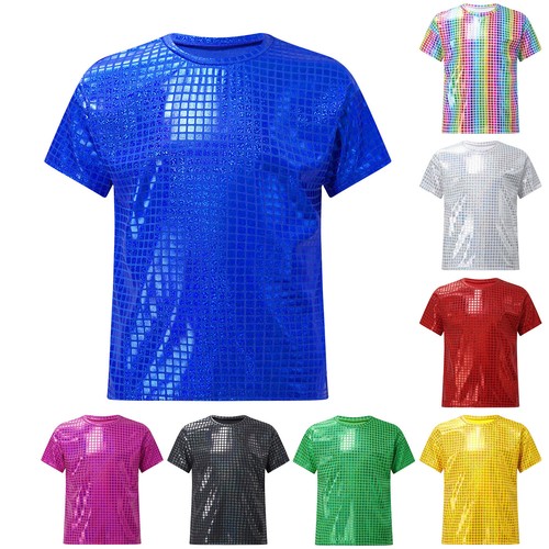 Kids boys girls tops sequins - kids,