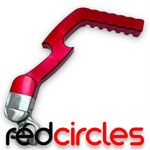 Red cnc pit bike monkey - bike,
