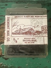 Tremont Nails 5/8” Cut Wrought Rose Head Decor Furniture Trunk Restoration Tack