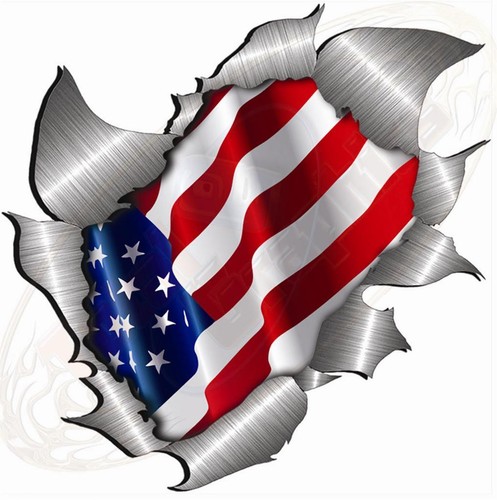 Large metal rip - metal, usa