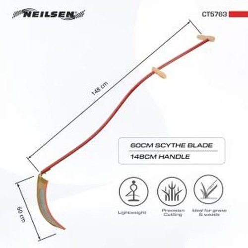 Garden folding scythe 60cm - folding,