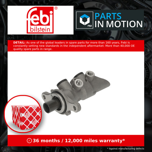 Brake master cylinder fits - master,