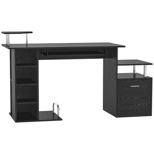 Homcom wood computer desk - computer,