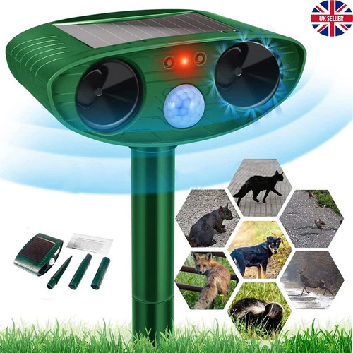 Solar ultrasonic dog - solar,
