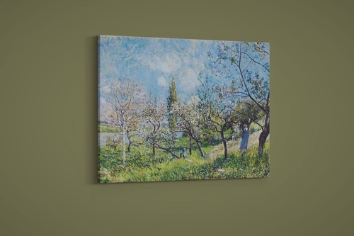 Alfred sisley orchard - sisley,