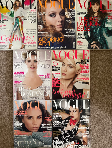 Vogue british magazine - uk,
