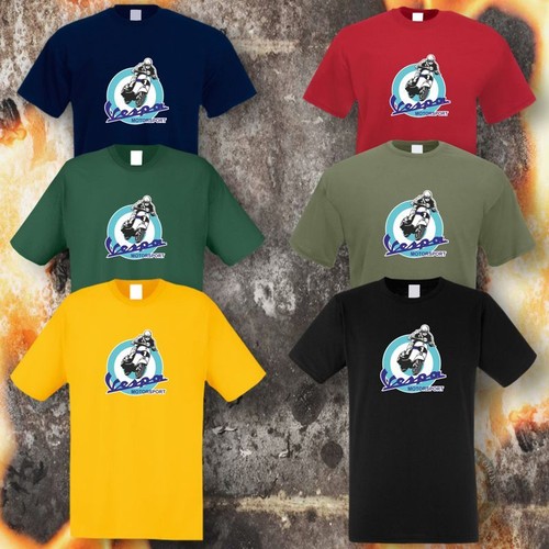 Vespa motorsport shirt - vespa, t-shirt(6