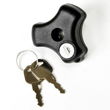 Hi-Lift Jack Heavy Duty Hood Mount Key Locking Knob for Jeep Wrangler TJ JK