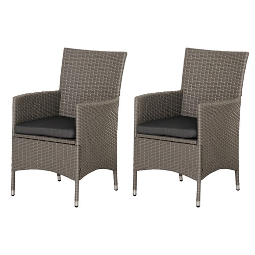 Pieces rattan garden chairs - 2,