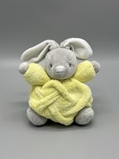 KALOO Bunny Rabbit Plush 8” Stuffed Animal Gray & Yellow Toy 2015