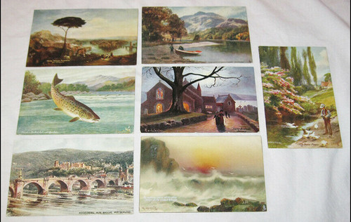 1910 tucks postcards - tucks, 7