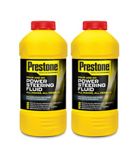 2x Prestone Power Steering Fluid Prevents Corrosion  For All Vehicles 355ml
