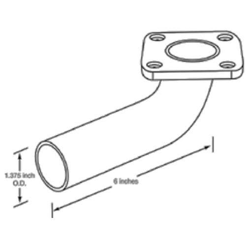 Cummins a026e098 exhaust - cummins, elbow