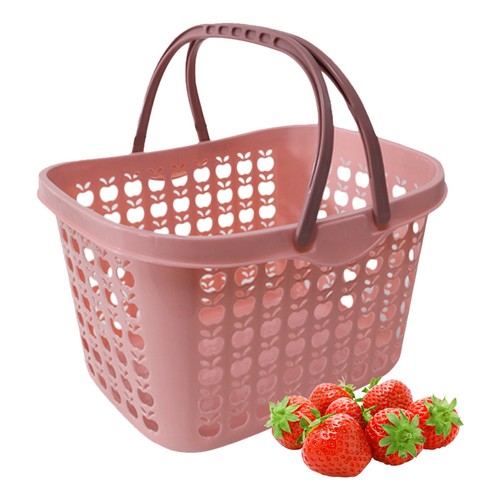 Plastic shopping basket - plastic,