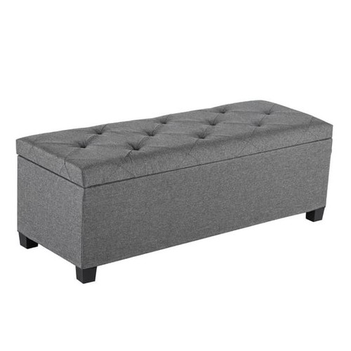 Inch storage ottoman - inch,