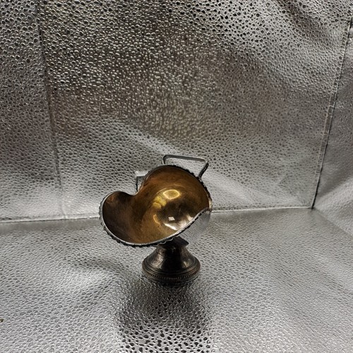 Silver plated sugar scuttle - plated,