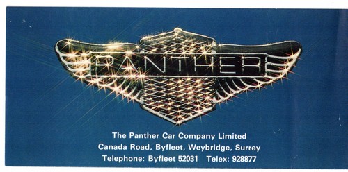 Panther range 1979 - range, 1979-80