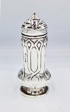ART NOUVEAU STERLING SILVER PEPPER POT Birmingham 1904