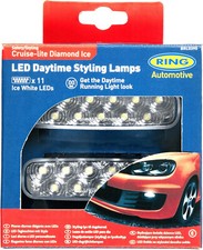 Ring Automotive BRL0395 Cruise-Lite Diamond Ice Daytime Styling Lamps