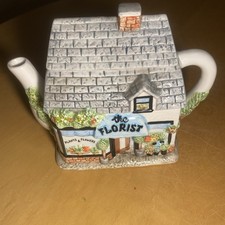 THE VILLAGE TEAPOT by ANNIE