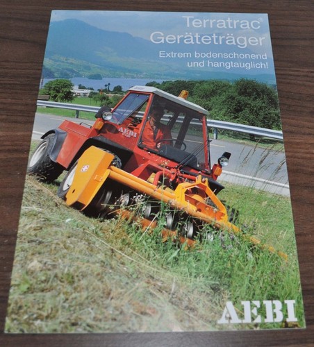Aebi terratrac geratetrager - terratrac,
