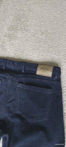 Mango blue cord - mango, jeans