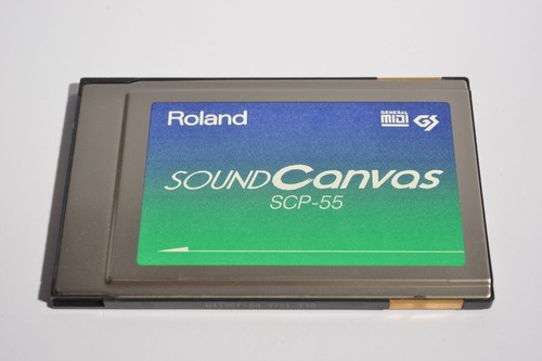 Roland sound canvas - sound, scp-55