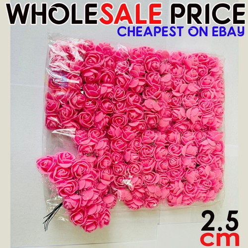 Artificial foam flowers - flowers, 2.5cm