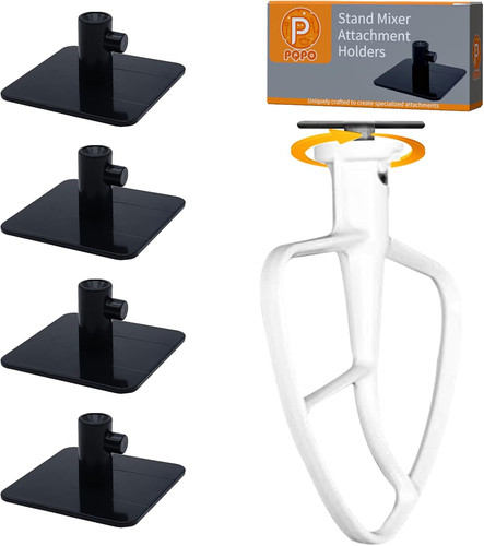 Stand mixer attachment holders - attachment,