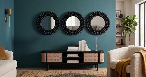 Set round beaded - of,