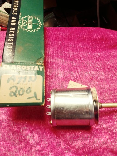 Clarostat audio attenuator - clarostat,