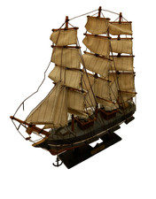 Cutty Sark 1869 Wooden Model