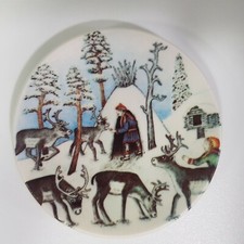 Arabia ceramic wall plate 1982