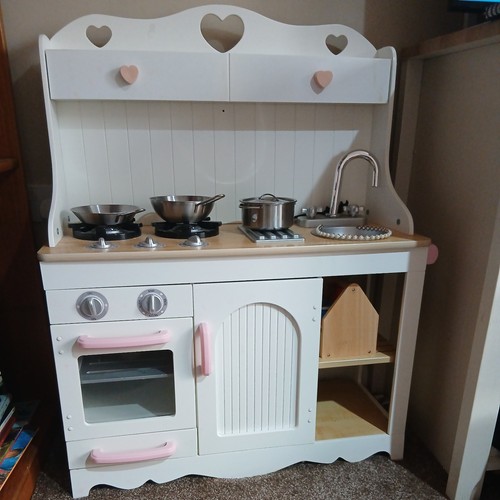 Kids wooden kitchen play - wooden,