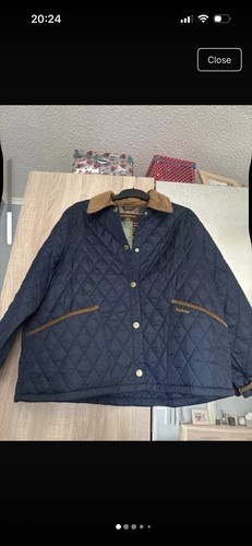 Ladies navy barbour liddesdale - barbour,