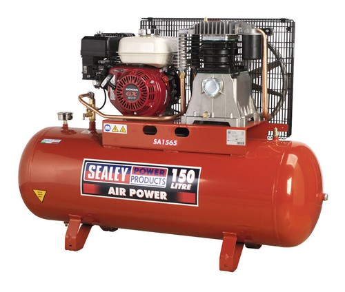 Sealey 150l belt drive air - drive,