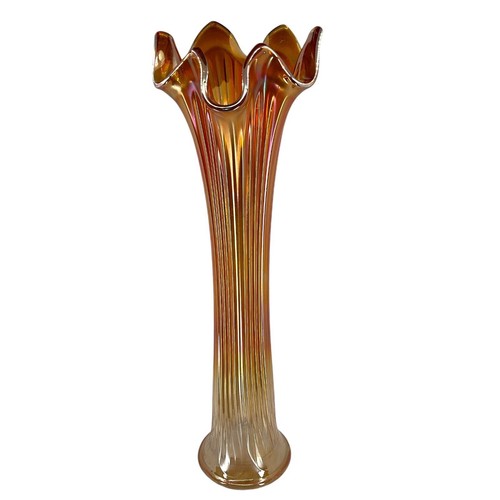 Marigold fenton swung glass - marigold,