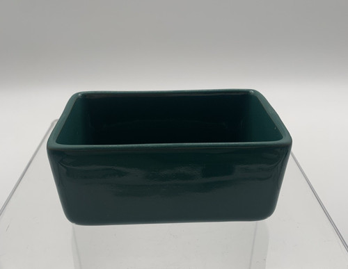 Denby green wheat butter dish - wheat,