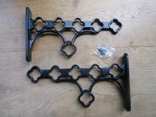 Cast iron Kitchen Pot pan RACK END Pantry shelf pot pan rack holder storage Hang