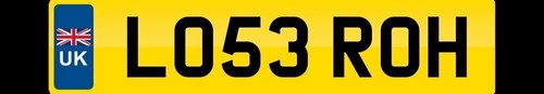 Funny loser number plate - funny,