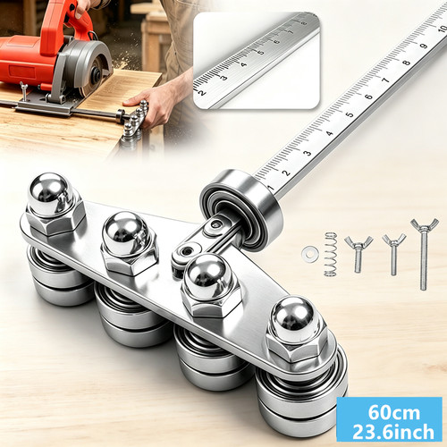 Saw guide rail - 60cm, stainless