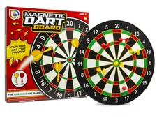 16" Magnetic Dart Board with 6