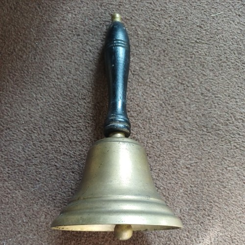 Vintage large brass dinner - large,