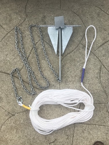 5kg danforth style boat - 2.5kg,