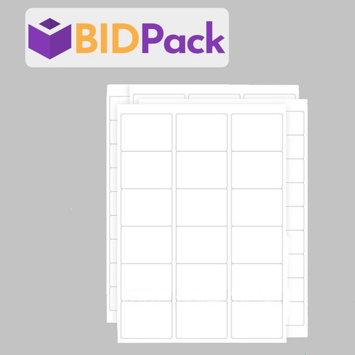 Address labels stickers white - address,
