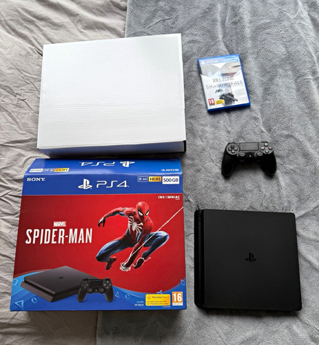 Sony playstation slim 500gb - playstation, 4