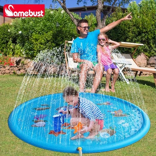 Splash pad sprinkler play mat - play,