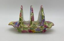 Antique Vintage 30s 40s Royal Winton Sweet Pea Ceramic Toast Rack