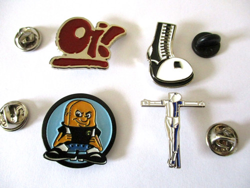 Punk metal badge bargain - punk,