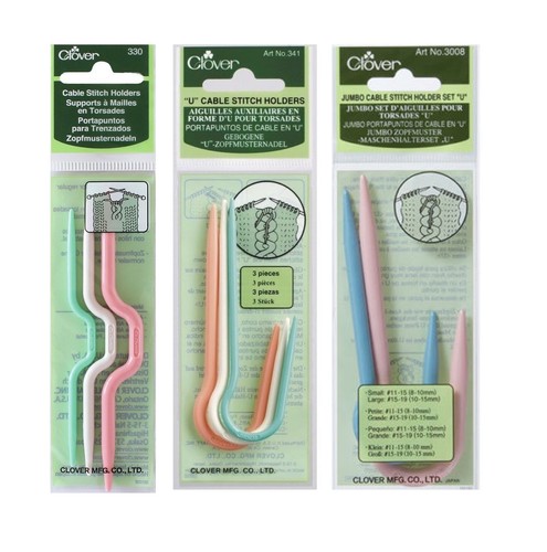Clover knitting cable needles - cable,